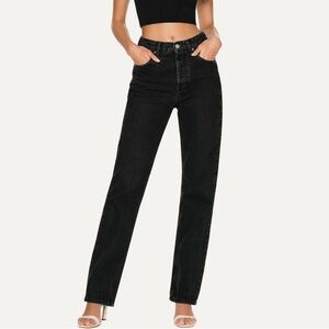 Agolde High Rise Straight Leg Jeans